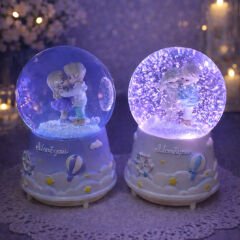 Büyük Boy Pilli Kar Küresi