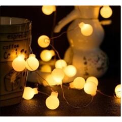 5 Metre 28 Led Gün Işığı Şeffaf Kablo Fişli Eklemeli