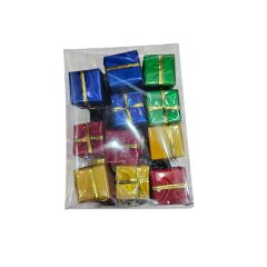 4 Metre 20 Led Pilli 2 Kademeli Hediye Kutusu Yılbaşı Ağacı Süsü Led Işık