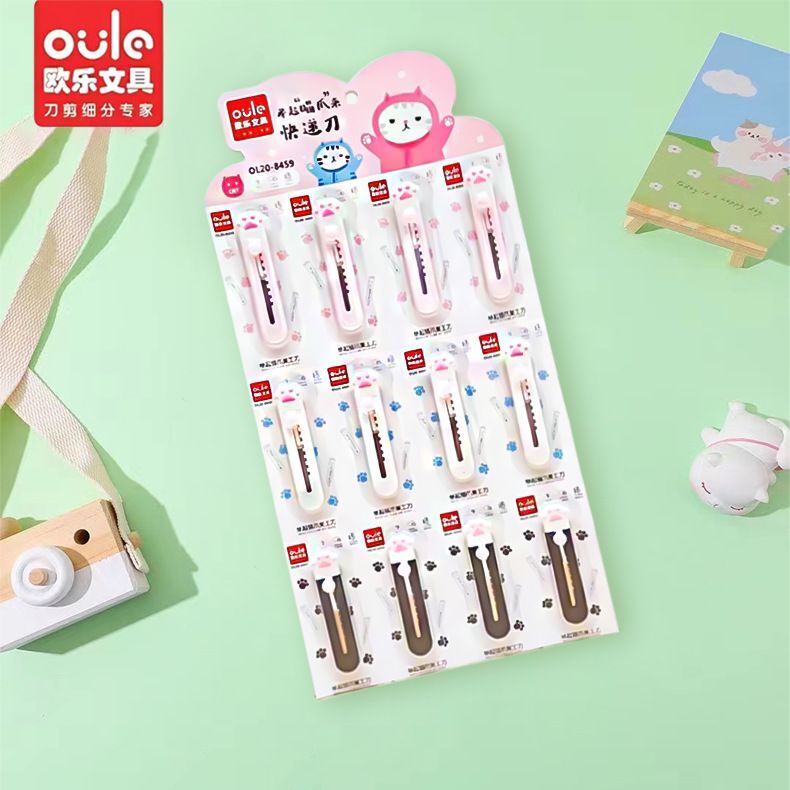 Panda Şeklinde Maket Bıcağı 12 Adet