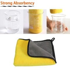 YÜNLÜ MİKROFİBER ARABA TEMİZLİK BEZİ 50X70