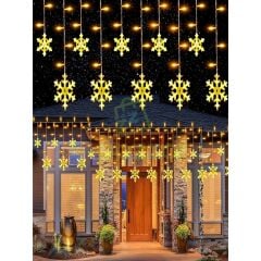 Kar Tanesi Perde Led Dış Mekan