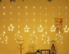 Ay Yıldız-Yıldız Perde Led Dış Mekan