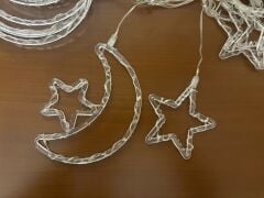 Ay Yıldız-Yıldız Perde Led Dış Mekan