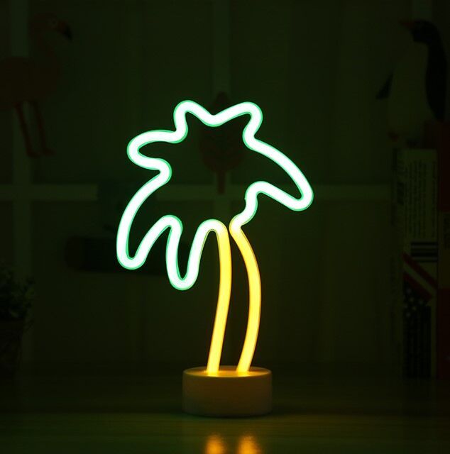 Palmiye Şeklinde Neon Led