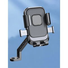 360° Dikiz Aynası Bisiklet Motosiklet Telefon Tutucu