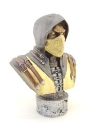 Polyester Scorpion Büst Küçük Boy