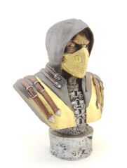Polyester Scorpion Büst Küçük Boy