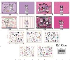 Sticker Defter 24 Adet