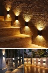 Solar Aplik Çift Taraflı Lamba