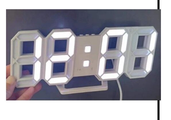 Led Ekranlı Dijital Saati Mavi Işık
