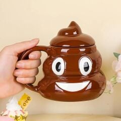 Poo Kaka Porselen Kupa Bardak