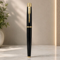 Metal Siyah Gold Kalem