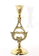 Tekli Pirinç Şamdan Model 6