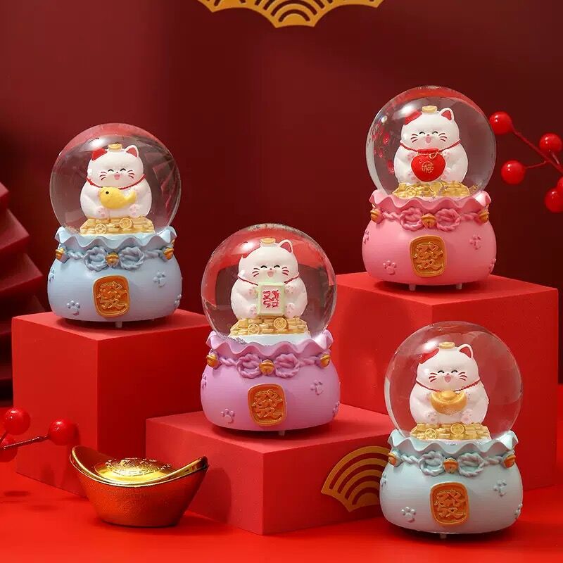 Işıklı Mini Kar Küresi 1 Adet