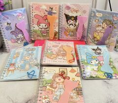 Karakterli Sticker Defter Seti 24 Adet