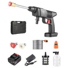 48V Şarjlı Çift Bataryalı Taşınabilir Basınçlı Yıkama Sulama Tabancası