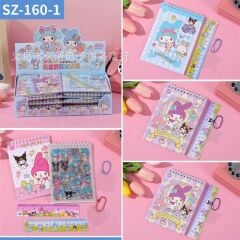 Karakterli Sticker Defter Seti 16 Adet