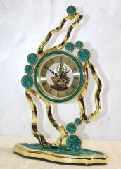 Özel Yeşim Tasarım Masa Üstü Saat