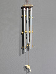 Boncuklu Metal Rüzgar Çanı Model 1