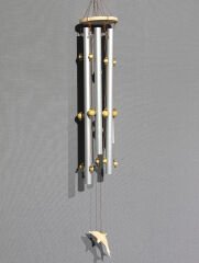 Boncuklu Metal Rüzgar Çanı Model 2