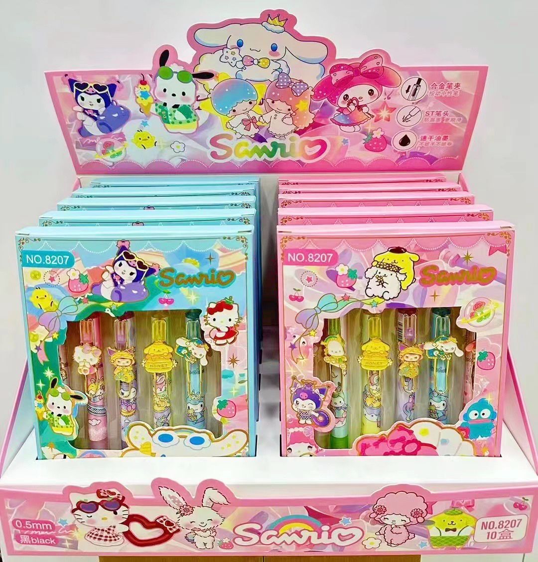 Karakterli Kalem Seti 10 Set (60 Adet)