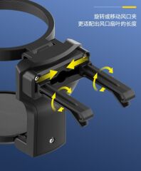 Katlanabilir Araba Bardak Şişe Tutucu