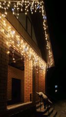 3 Metre 100 Led 20 Saçak 30*50*70 cm Çakarlı IP65 Su Geçirmez Dış Mekan