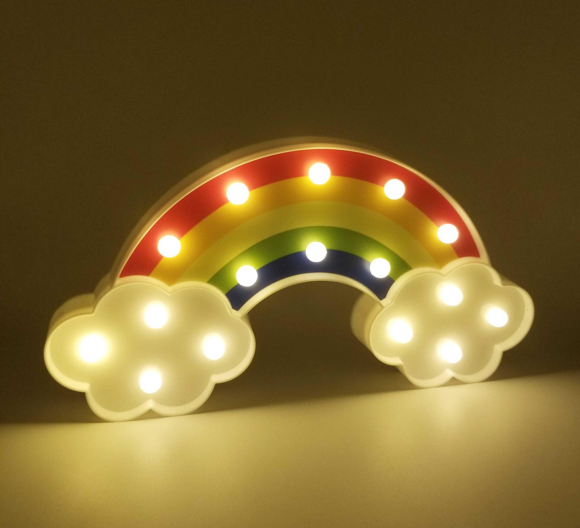 Gökkuşağı Bulut Çocuk Gece Lambası