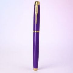 Mor Metal Roller Kalem