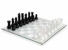 Cam Satranç Oyun Seti Alk5354