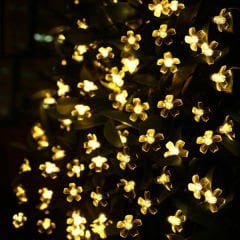 Solar 5m 50 Led Papatya Gün Işığı 8 Fonksiyonlu