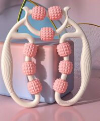 Selülit Masaj Aleti 9 Tekerlekli Lenf Drenaj Rulosu