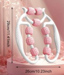 Selülit Masaj Aleti 9 Tekerlekli Lenf Drenaj Rulosu