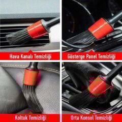 Araç Detay Temizlik Fırçası Seti