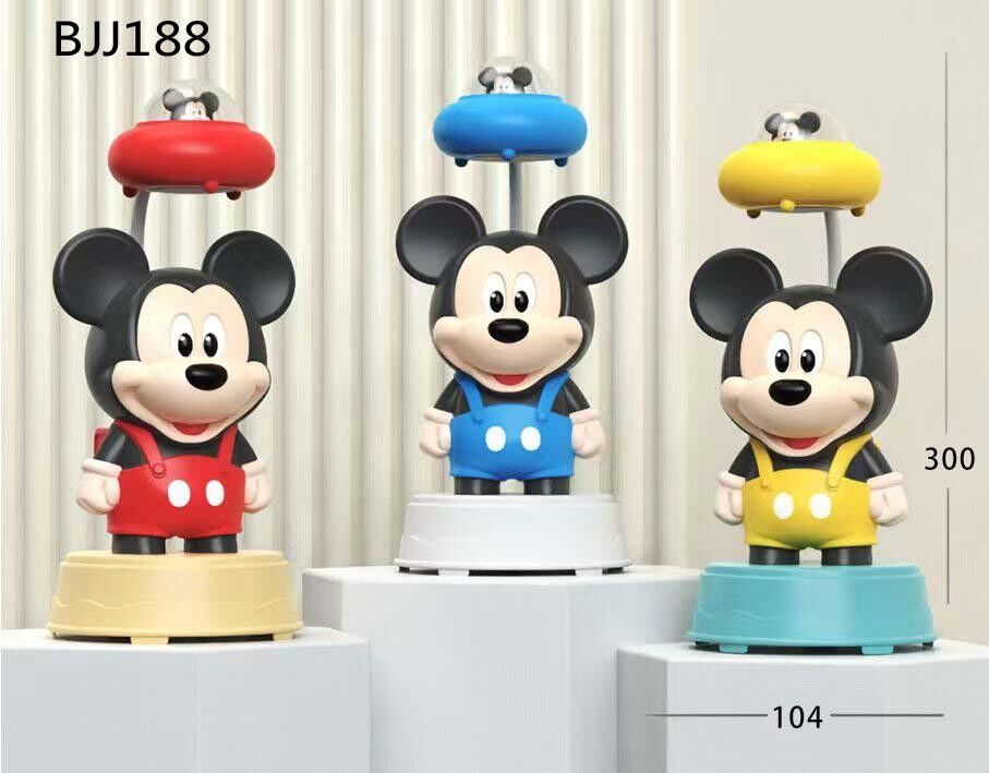 Mickey Şarjlı Masa Lambası