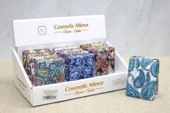 Taşlı El Aynası Dikdörtgen Kalın Model 5