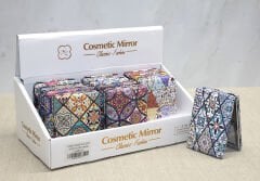 Taşlı El Aynası Dikdörtgen Kalın Model 6