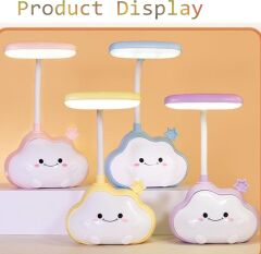 Bulut Şeklinde Şarjlı Masa Lambası