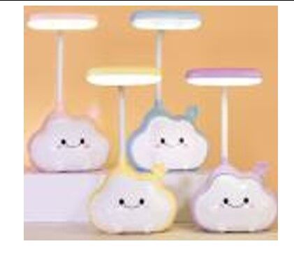 Bulut Şeklinde Şarjlı Masa Lambası