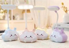 Bulut Şeklinde Şarjlı Masa Lambası