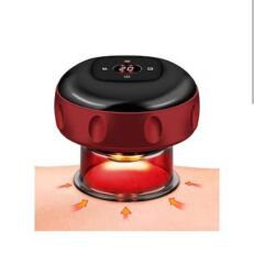 Vakumlu Hacamat Kupası, Şarjlı Kupa Çekme Hacamat Led Işıklı Masaj ve Selülit Kupası