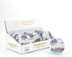 Taşlı İstanbul Tasarımı El Aynası Kalın Model 4