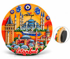 İstanbul Temalı Polyester Magnet Alk5861