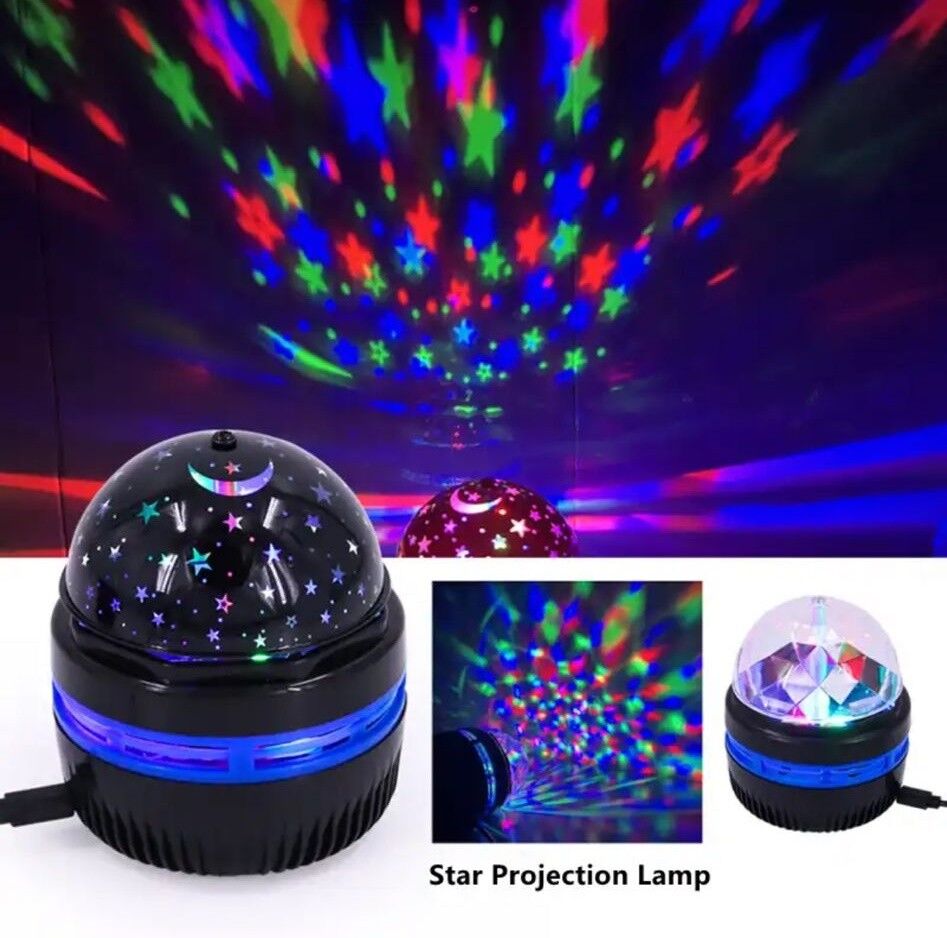Usb Destekli Galaxy Projektörlü Gece Lambası Starmaster