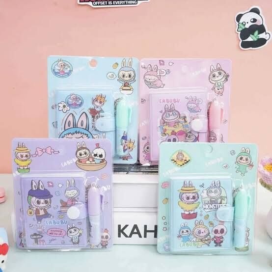 Mini Karakter Defter Seti Kutu 16 Adet