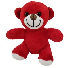 Toptan Sevimli Kırmızı Oyuncak Peluş Ayıcık