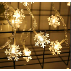 Kar Tanesi 5 Metre 28 Led Gün Işığı Pilli 2 Kademeli