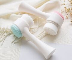 Çift Taraflı 3D Yumuşak Yüz Bakım Fırçası