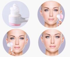 Çift Taraflı 3D Yumuşak Yüz Bakım Fırçası